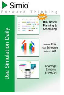 Use Simio's RPS capability to mitigate risk, meet schedule, and reduce cost.