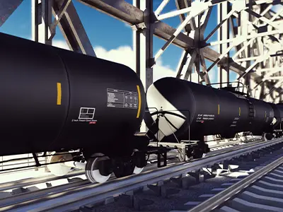 Crude-By-Rail Transload Terminal Simulation