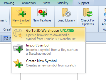 Update to 3D Trimble Warehouse Importing